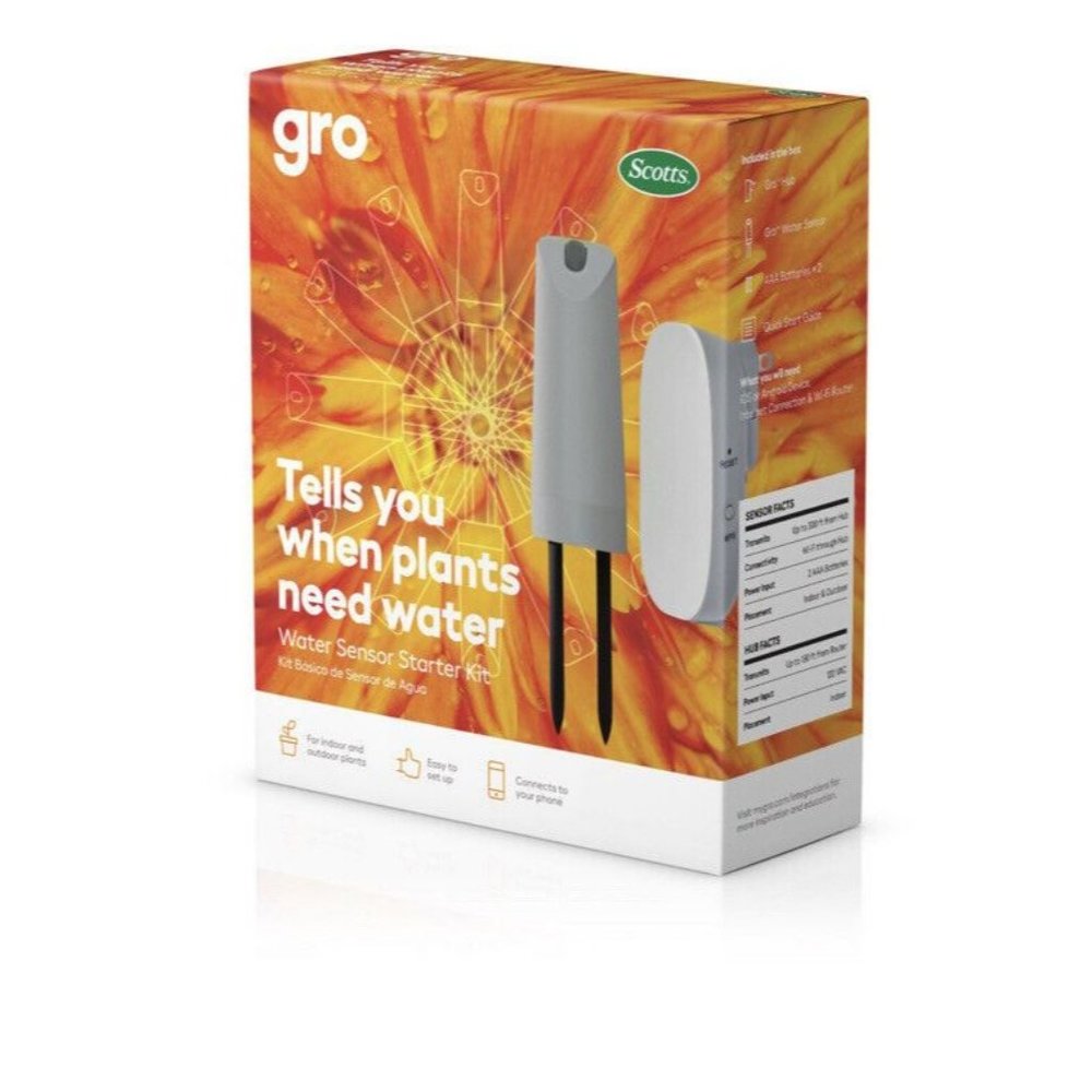 Scotts Gro Water Sensor Starter Kit Model # 71001-1 NEW IN OPEN BOX